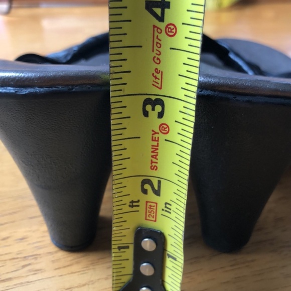 STEPS BY HUSH PUPPIES | GENUINE LEATHER | SIZE 8.5 | BLACK IN EUC - Picture 3 of 11